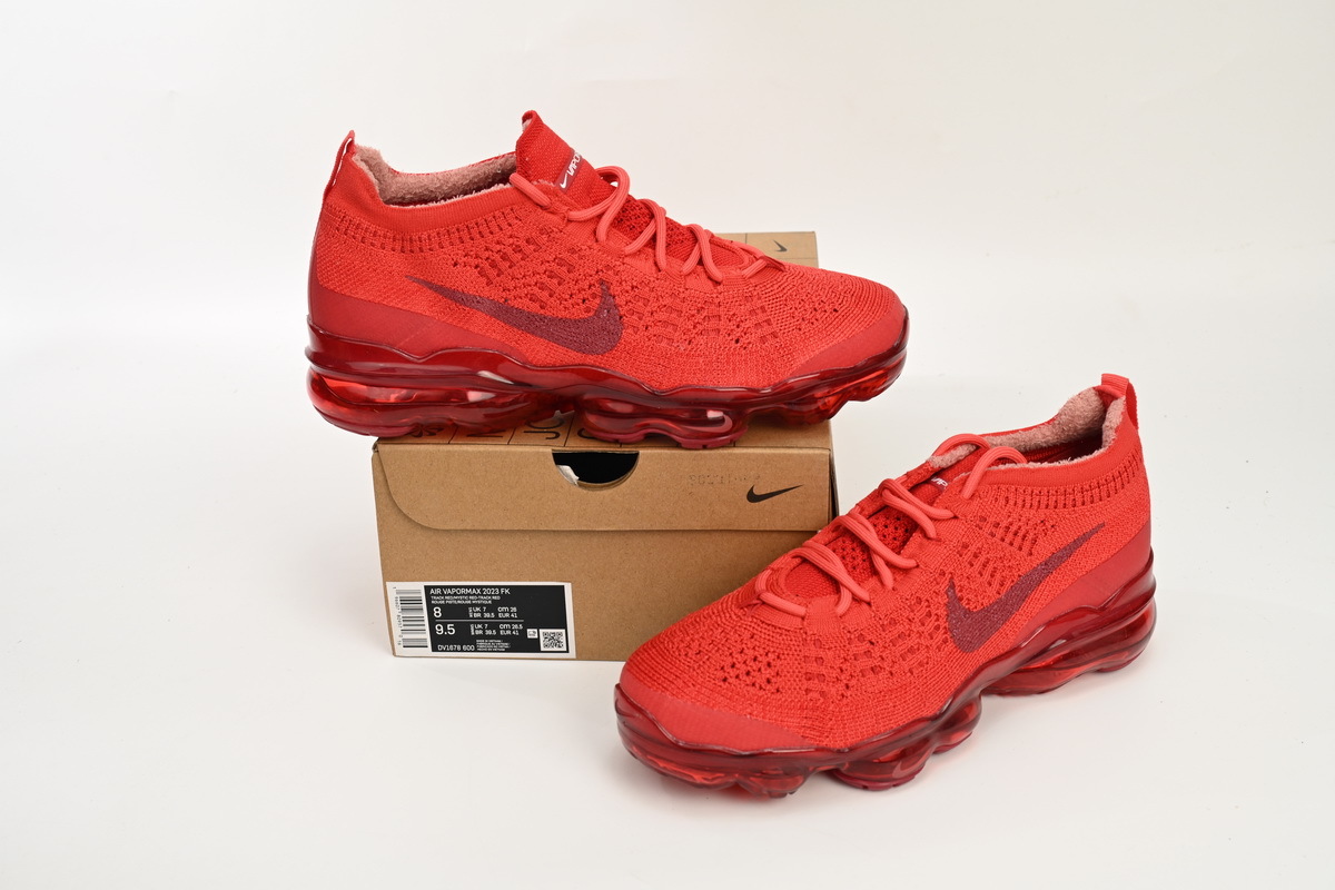 Nike AIR VAPORMAX 2023 FK Bright Red - Image 3