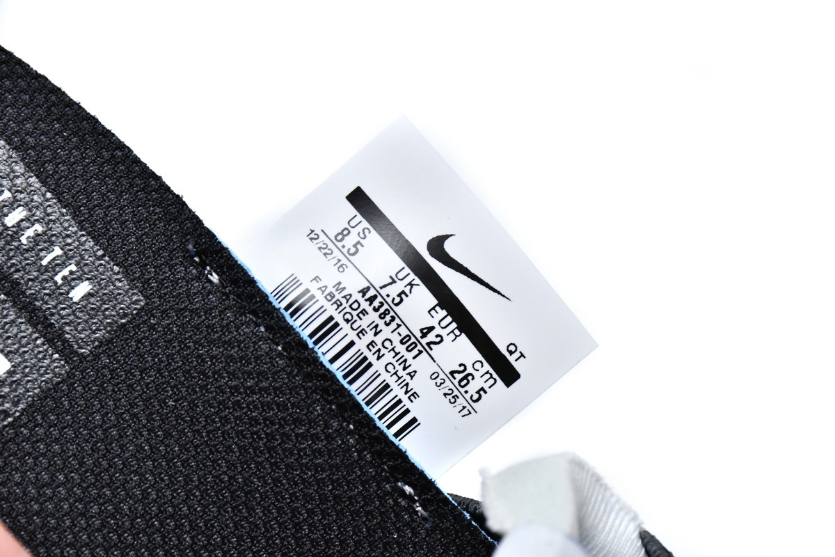Nike Air VaporMax Black White - Image 9