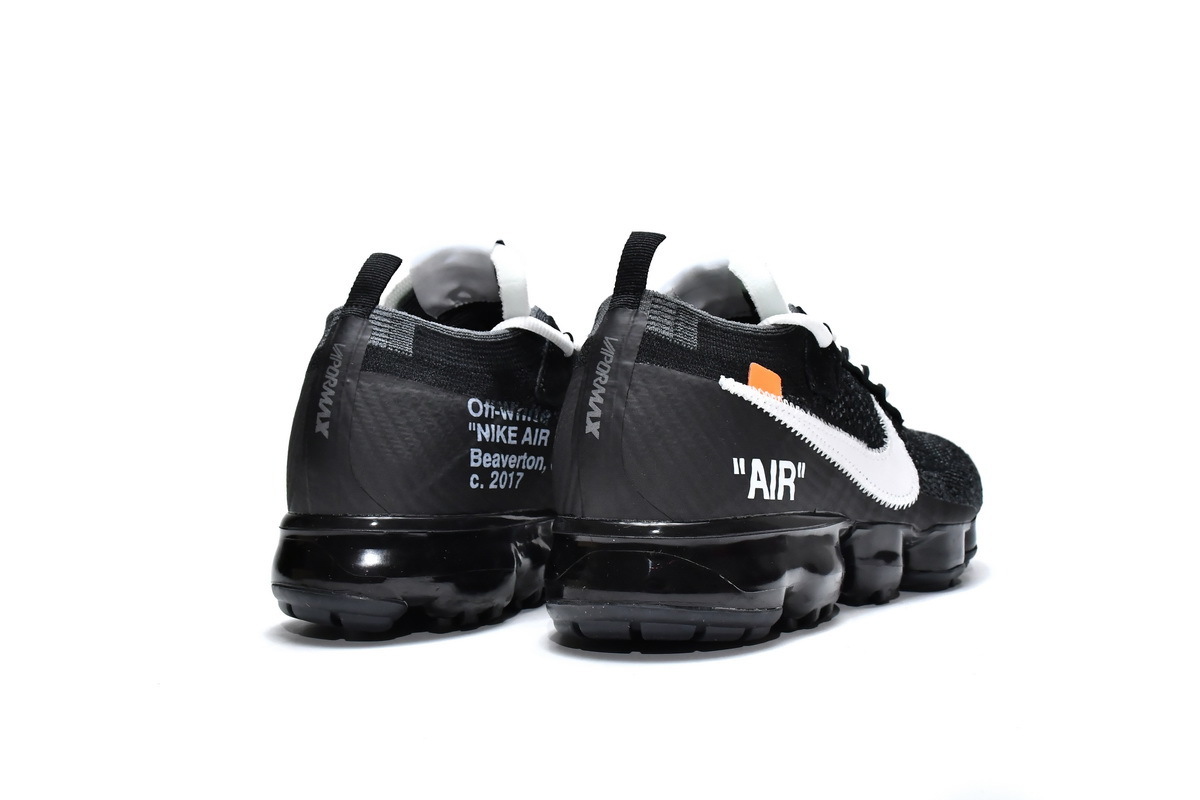 Nike Air VaporMax Black White - Image 12