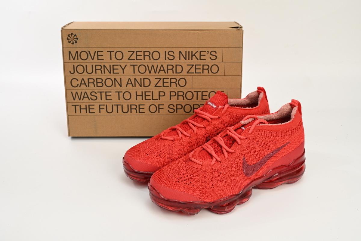 Nike AIR VAPORMAX 2023 FK Bright Red - Image 4