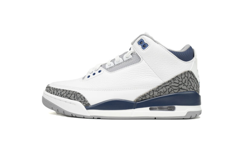 Air Jordan 3 _White Navy Cement