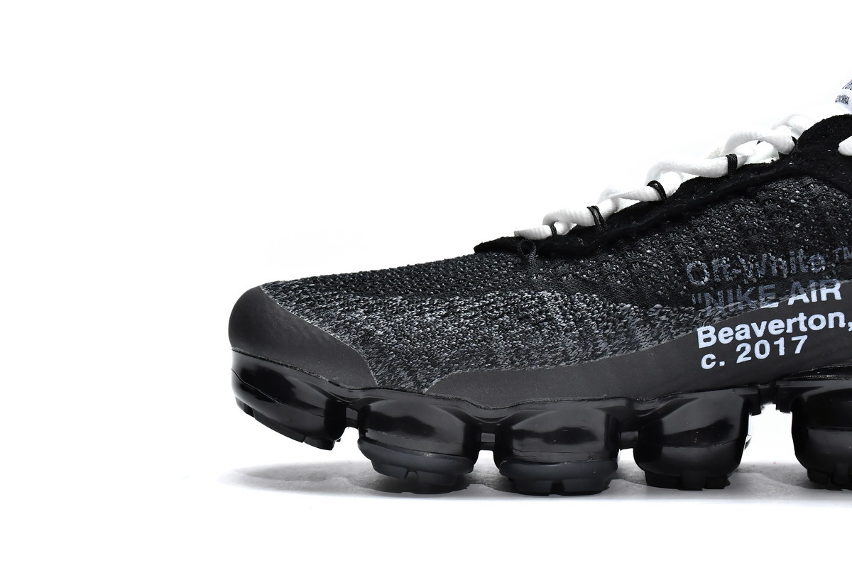 Nike Air VaporMax Black White - Image 10