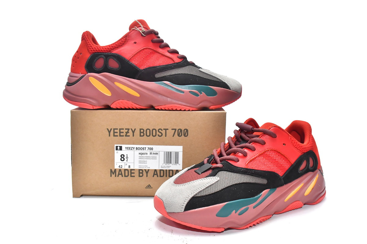 adidas Yeezy Boost 700 Hi-Res Red - Image 3